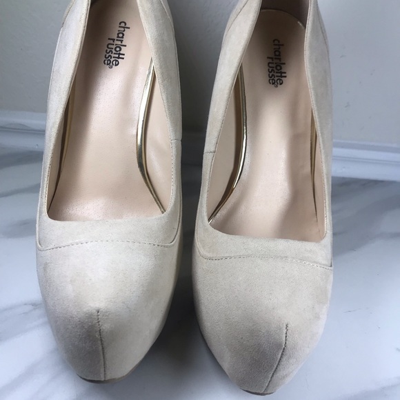 Nude Stilettos Heels in size 10 - Picture 4 of 4